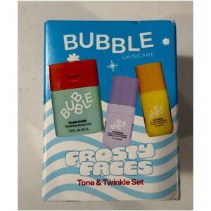 Bubble Skincare Frosty Faces Tone and Twinkle Set